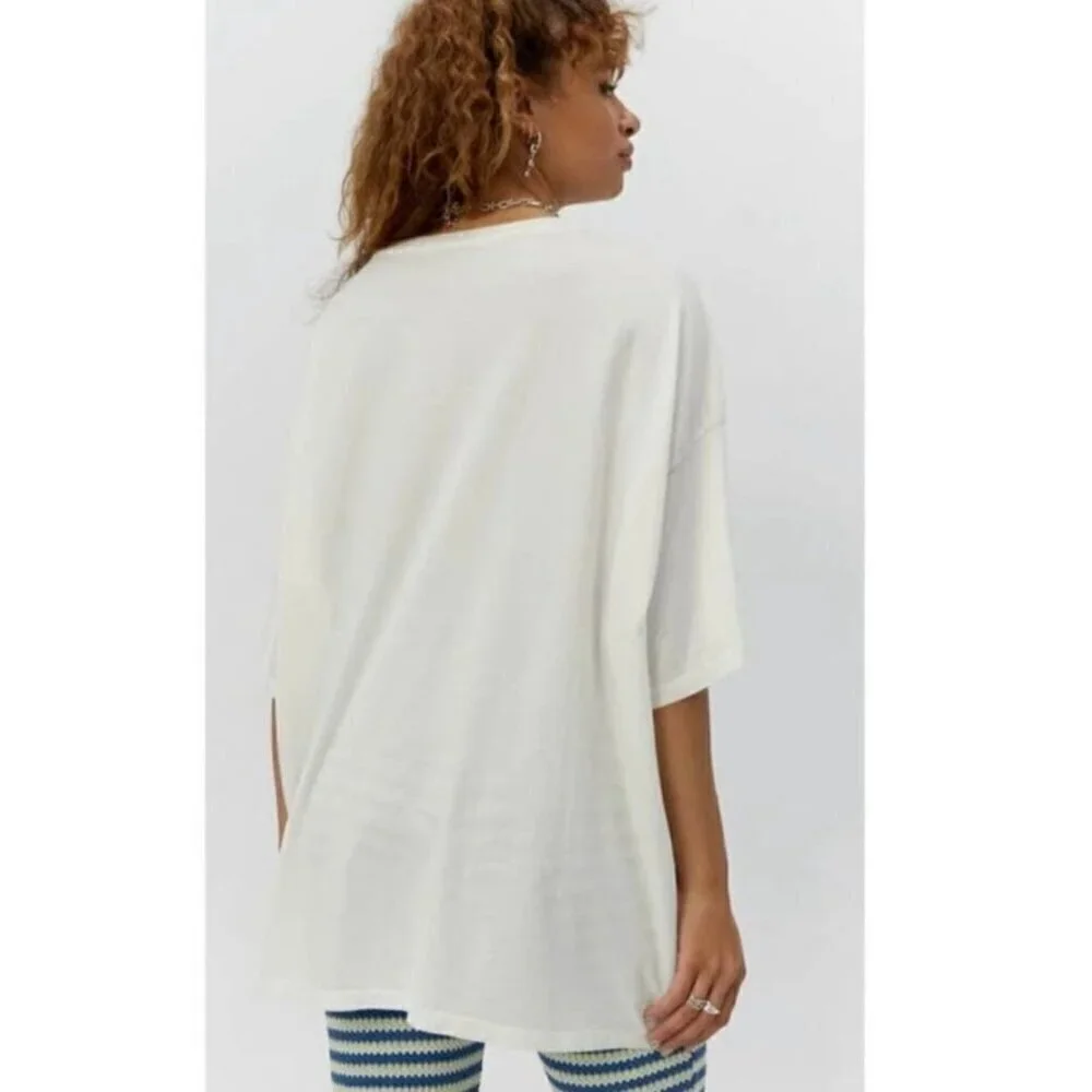 NEW Daydreamer Pink Floyd Mothers Prism Tee in Vintage White - One Size - Picture 8 of 12